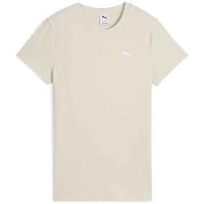 Puma ESS Elevated Rib Damen T-Shirt