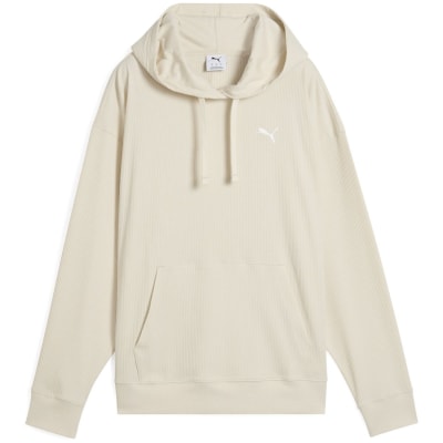 Puma ESS Elevated Comfort Rib Damen Kapuzensweater