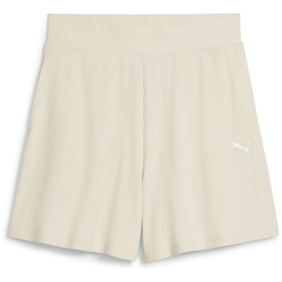 Puma ESS Elevated High-Rise Rib 5" Damen Shorts