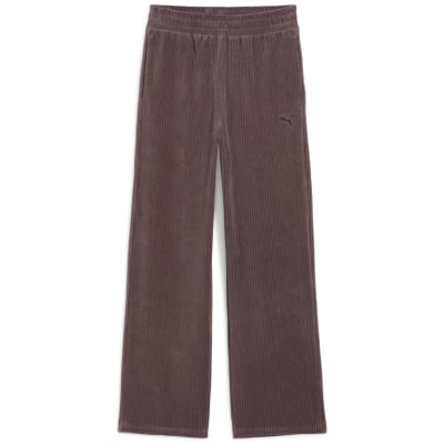 Puma ESS Elevated Velour Rib Straight Leg Damen Jogginghose