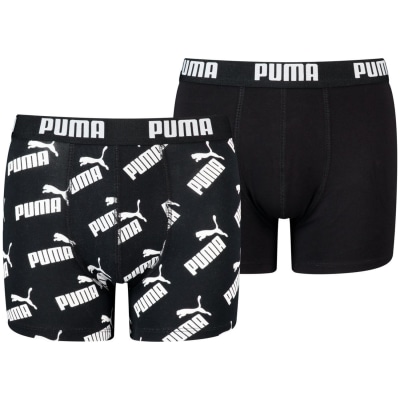Puma Boys Aop Boxer 2er-Pack Kinder Unterhose
