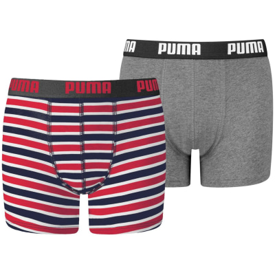 Puma Boys Basic Boxer Printed Strip Kinder Unterhose