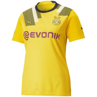 Puma Borussia Dortmund CUP Replica W W/ Sponsor Damen Trikot