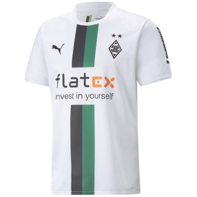 Puma Borussia Mönchengladbach Home Replica With Sponsor Herren Trikot
