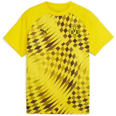 Puma Borussia Dortmund Prematch SS Junior Kinder Trikot
