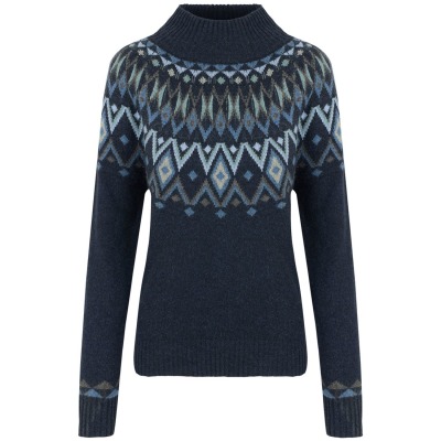 Sherpa Indu Eco Mock Neck Damen Rollkragenpullover