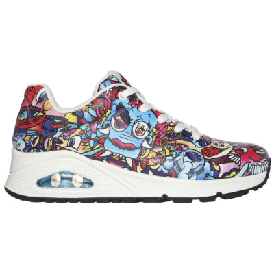 Skechers Uno - Color Doodle Damen Freizeitschuhe