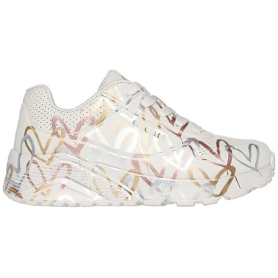 Skechers Uno Lite - Metallic Love Mädchen Freizeitschuhe