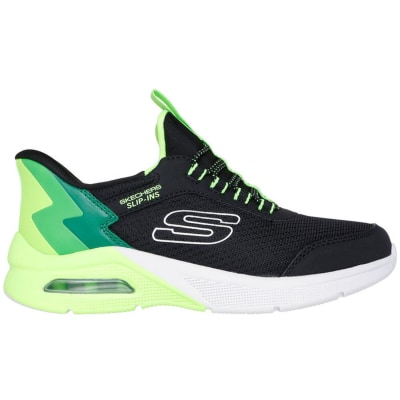 Skechers Microspec Max - Brisk-Stripe Kinder Freizeitschuhe