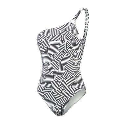 Speedo Shaping Printed Asymmetric Damen Schwimmanzug