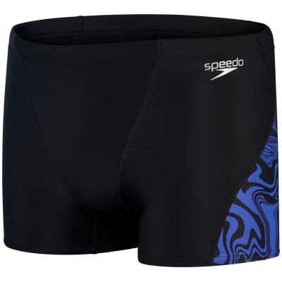 Speedo Allover V-Cut Aquashort Herren Badehose