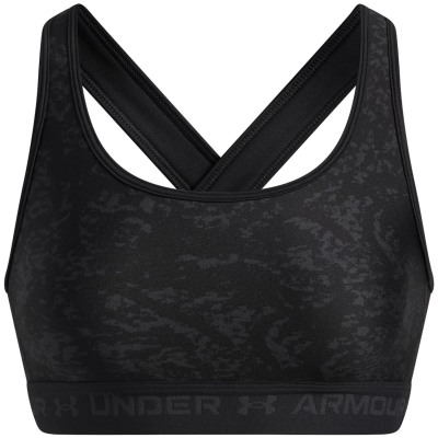 Under Armour UA Crossback Mid Print Gry Damen Sport-BH