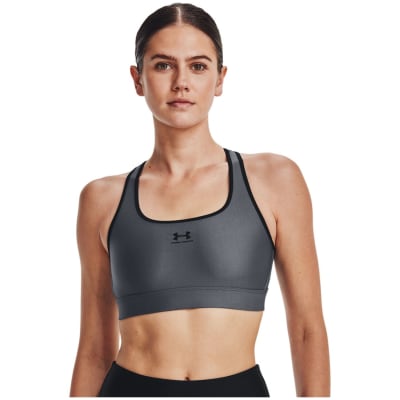Under Armour UA HeatGear® Armour Mid Padless Damen Sport-BH