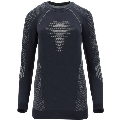 UYN Fusyon Cashmere Shiny 2.0 UW Lg.round Neck Damen Unterhemd