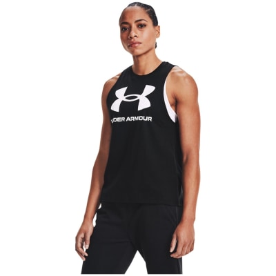 Under Armour UA Live Sportstyle Tank Gry Damen T-Shirt
