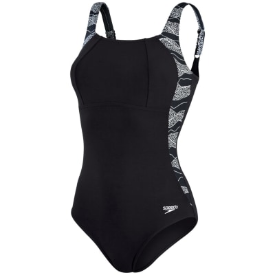 Speedo Shaping LunaLustre Printed 1 Piece Damen Badeanzug