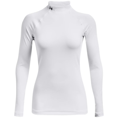 Under Armour UA ColdGear Authentics Mockneck Damen T-Shirt