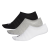 medium grey heather/white/black