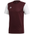maroon / white