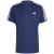 dark blue / white