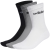 Medium Grey Heather / White / Black