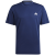 dark blue / white