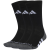 black/dark grey heather/white