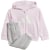 clear pink/white