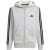 medium grey heather/black