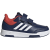 dark blue/ftwr white/bright red