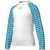 White-Multi Green