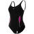 Black-Rose Violet-White