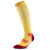 marigold/burgundy