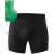 black / bright green
