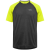 black / neon yellow