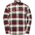 cordovan red checks