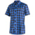 grey/blue/orange check