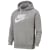 DK Grey Heather/Matte Silver/White