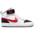 White/University Red-Black