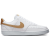White/Metallic Gold-White