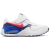 White/Bright Crimson-Midnight Navy