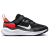 Dark Obsidian/White-Bright Crimson-Black