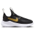 Black/Metallic Gold-White