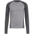 grey melange - dark grey melange