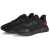 puma black-burnt red
