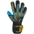 black / gold / aqua