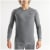 Dark Grey Melange/Blue