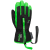 black / neon green