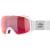 white matt/mirror rose
