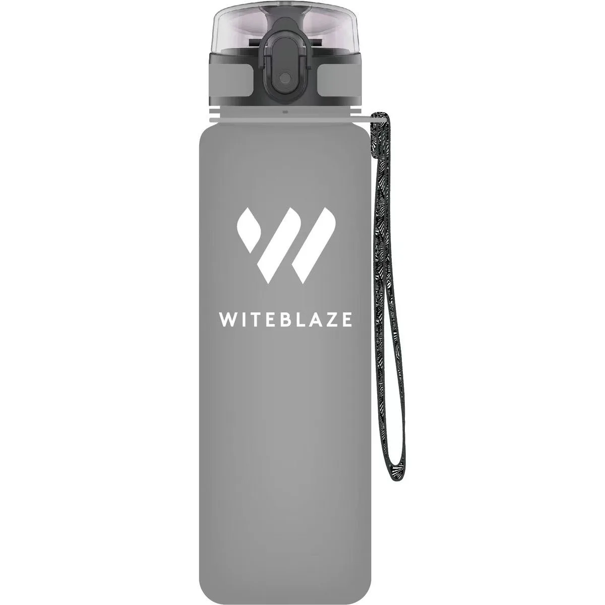 Witeblaze Jordan 1,0L Kunststoff-Trinkflasche, grau